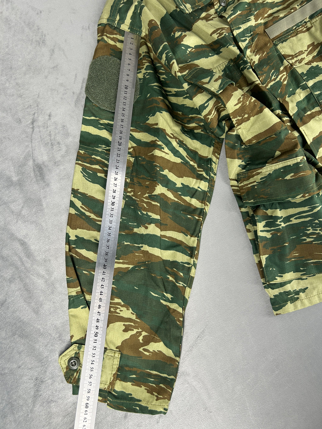 Giacca militare mimetica vegetato greco vintage – Uomo Taglia M