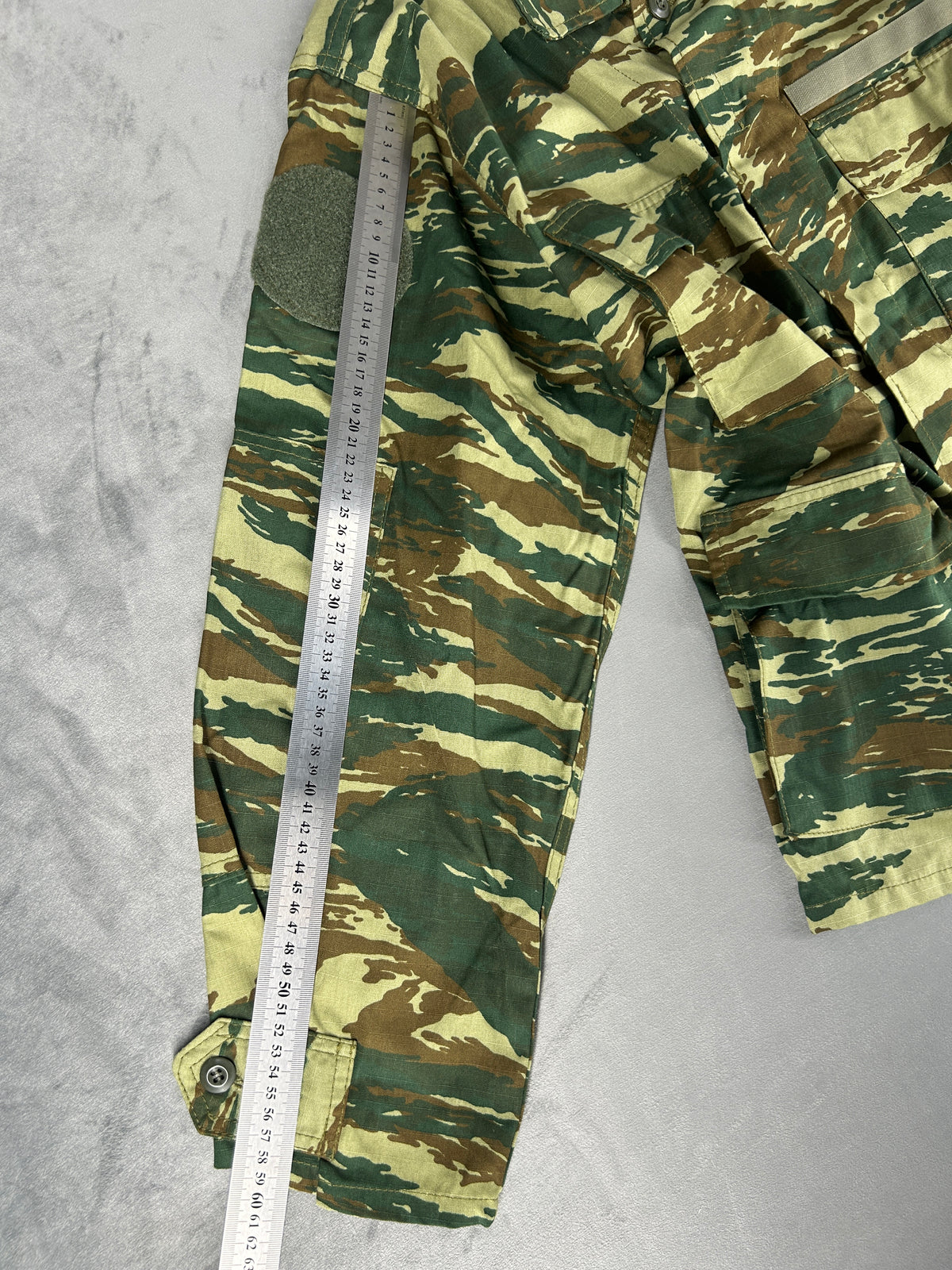 Giacca militare mimetica vegetato greco vintage – Uomo Taglia M