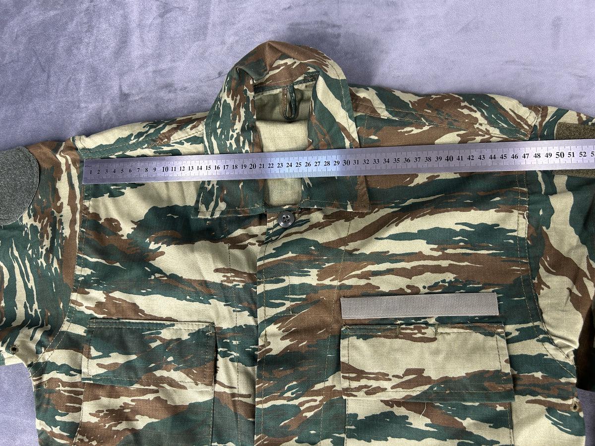 Giacca militare mimetica vegetato greco vintage – Uomo Taglia M