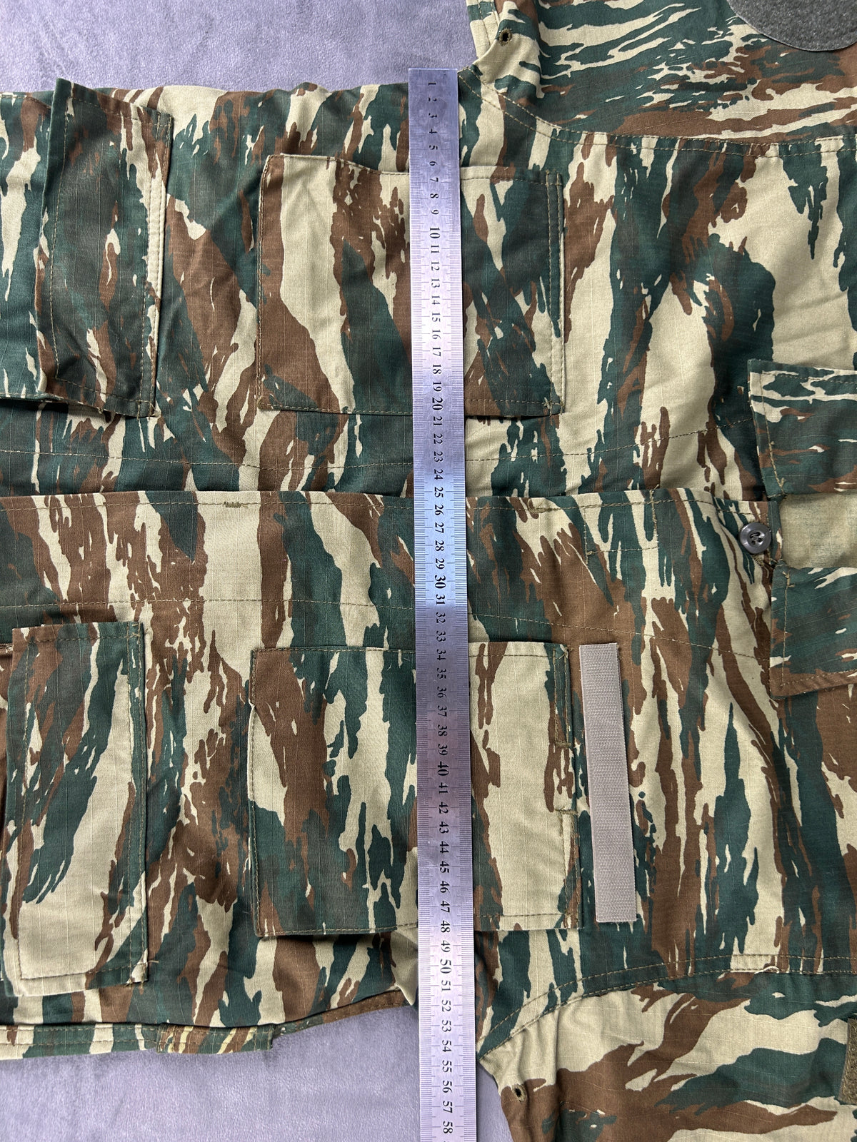 Giacca militare mimetica vegetato greco vintage – Uomo Taglia M