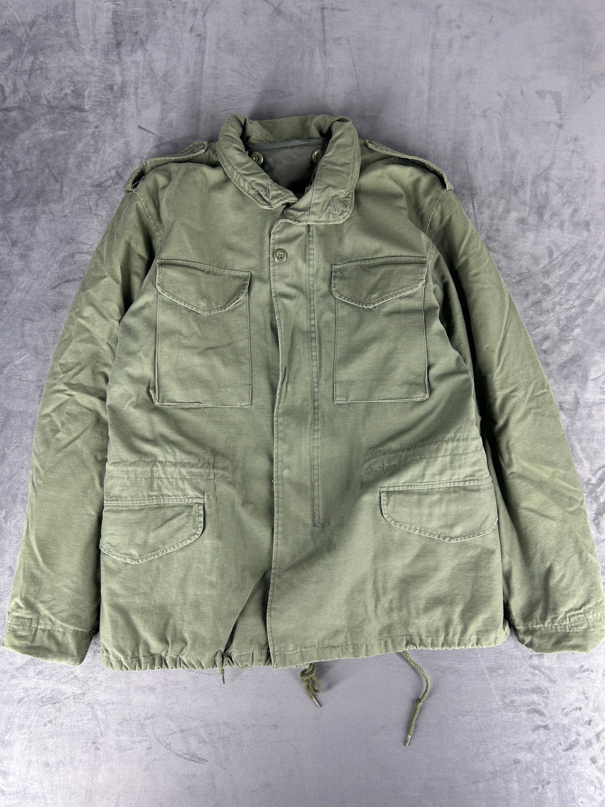 Field jacket M-65 verde militare vintage – Uomo Taglia M