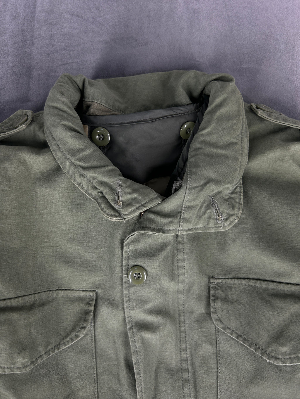 Field jacket M-65 verde militare vintage – Uomo Taglia M