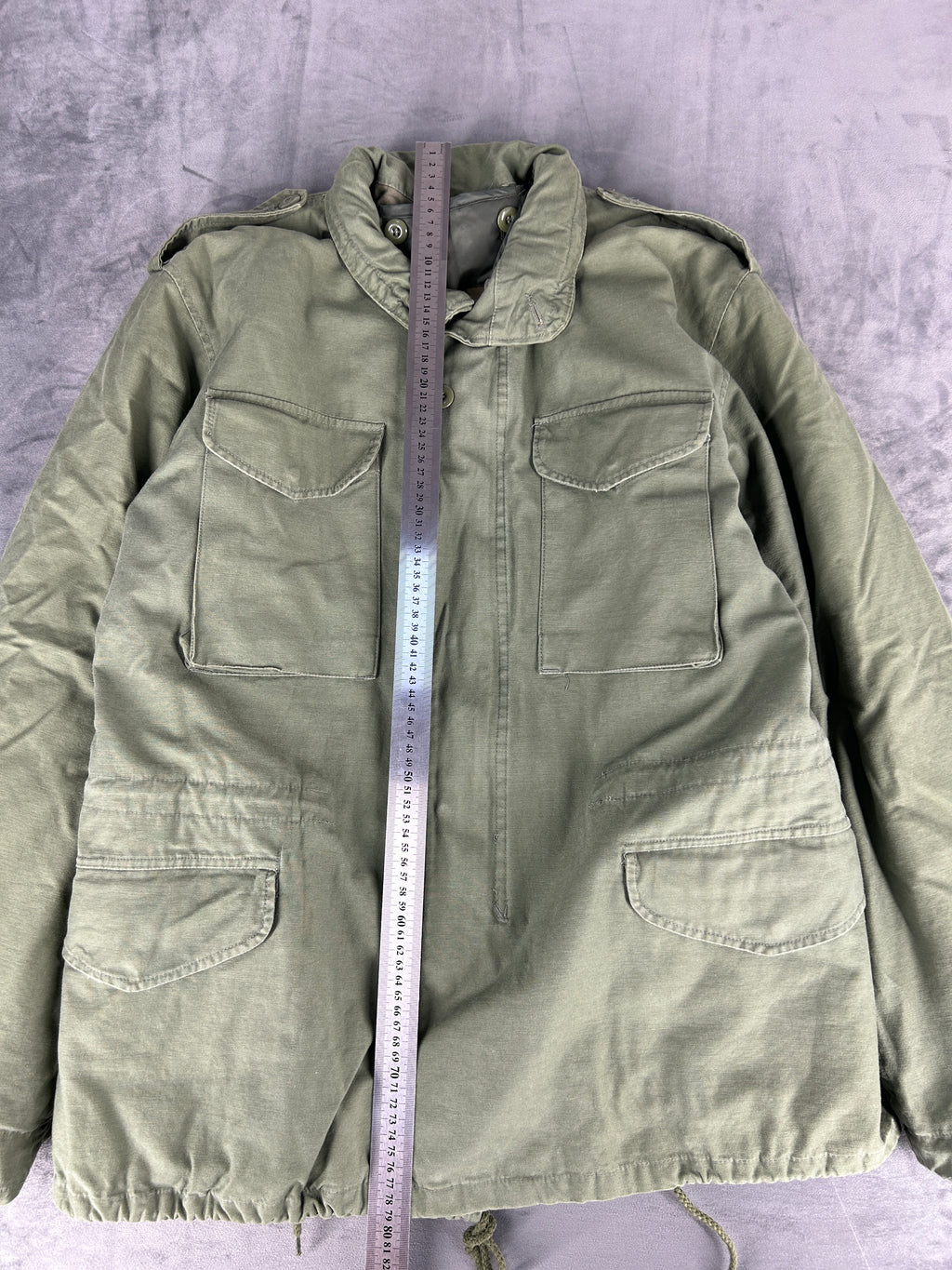 Field jacket M-65 verde militare vintage – Uomo Taglia M