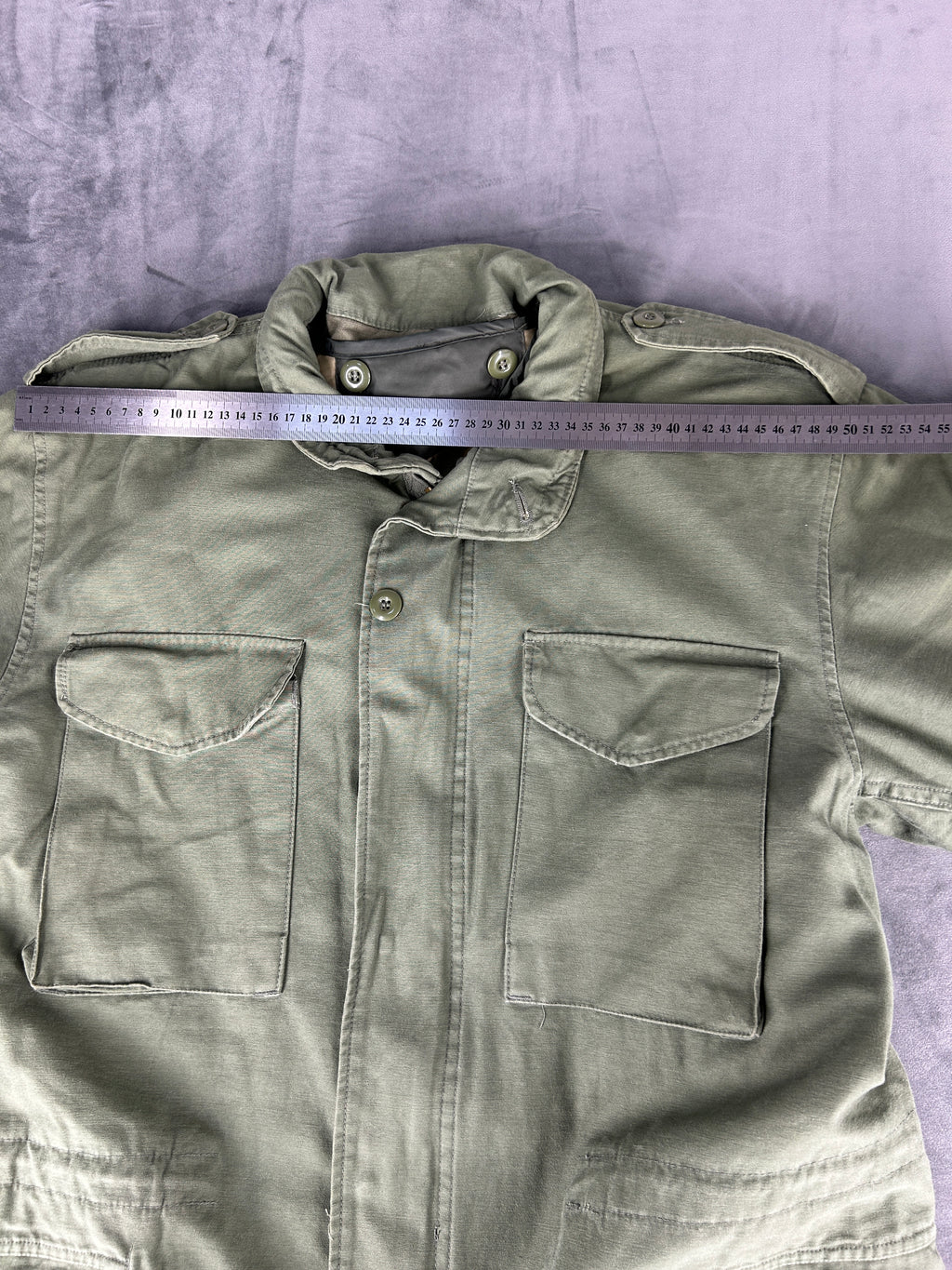 Field jacket M-65 verde militare vintage – Uomo Taglia M