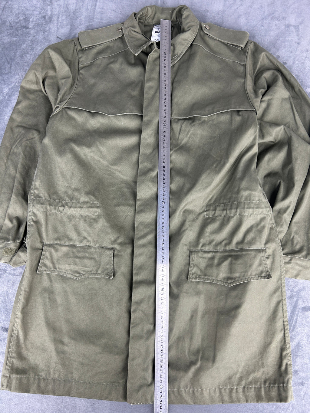 Field jacket Esercito Italiano verde militare vintage – Uomo Taglia L (IT 48)