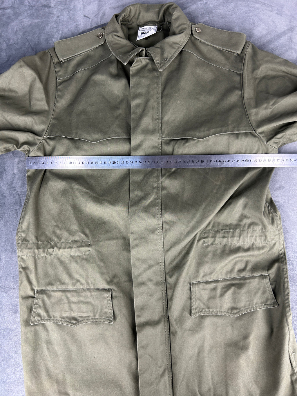 Field jacket Esercito Italiano verde militare vintage – Uomo Taglia L (IT 48)