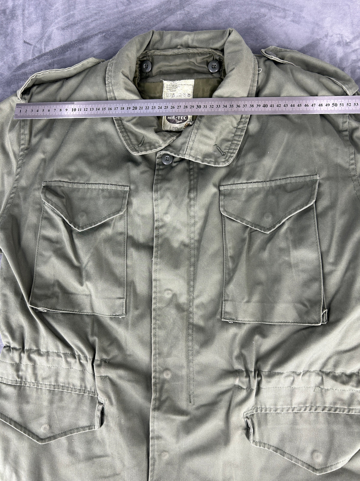 Field jacket M-65 verde militare Mil-Tec vintage – Uomo Taglia L