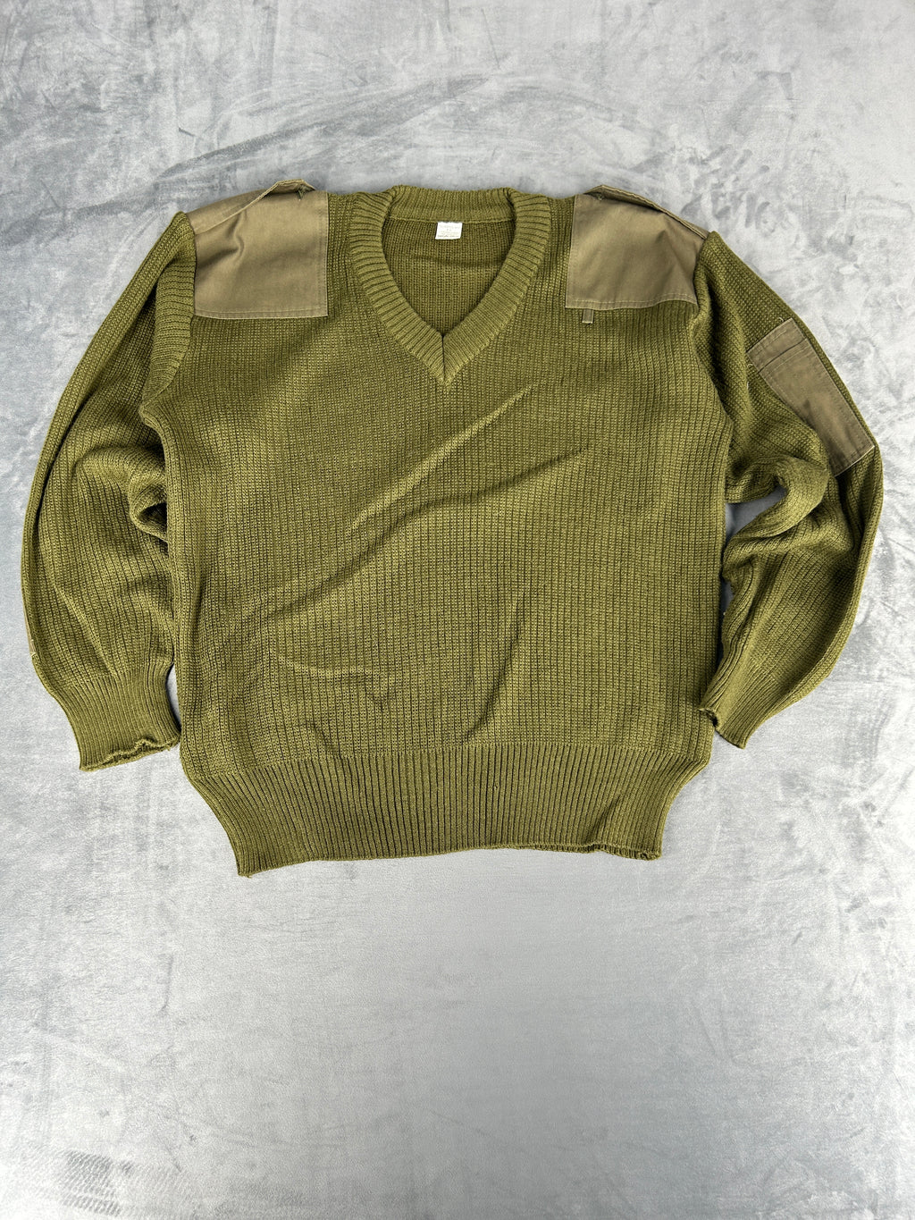 Maglione militare commando verde vintage – Uomo Taglia L