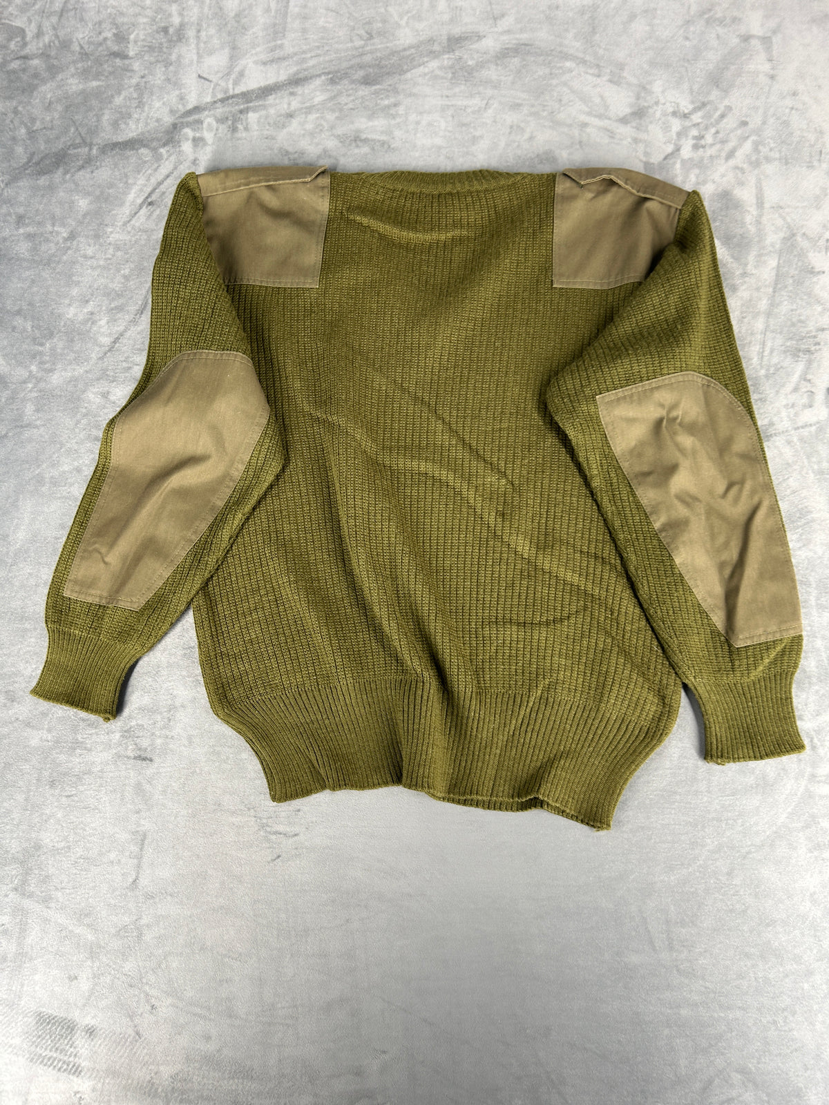 Maglione militare commando verde vintage – Uomo Taglia L