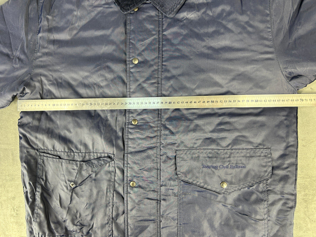 Giacca trapuntata blu navy Swingster vintage – Uomo Taglia M