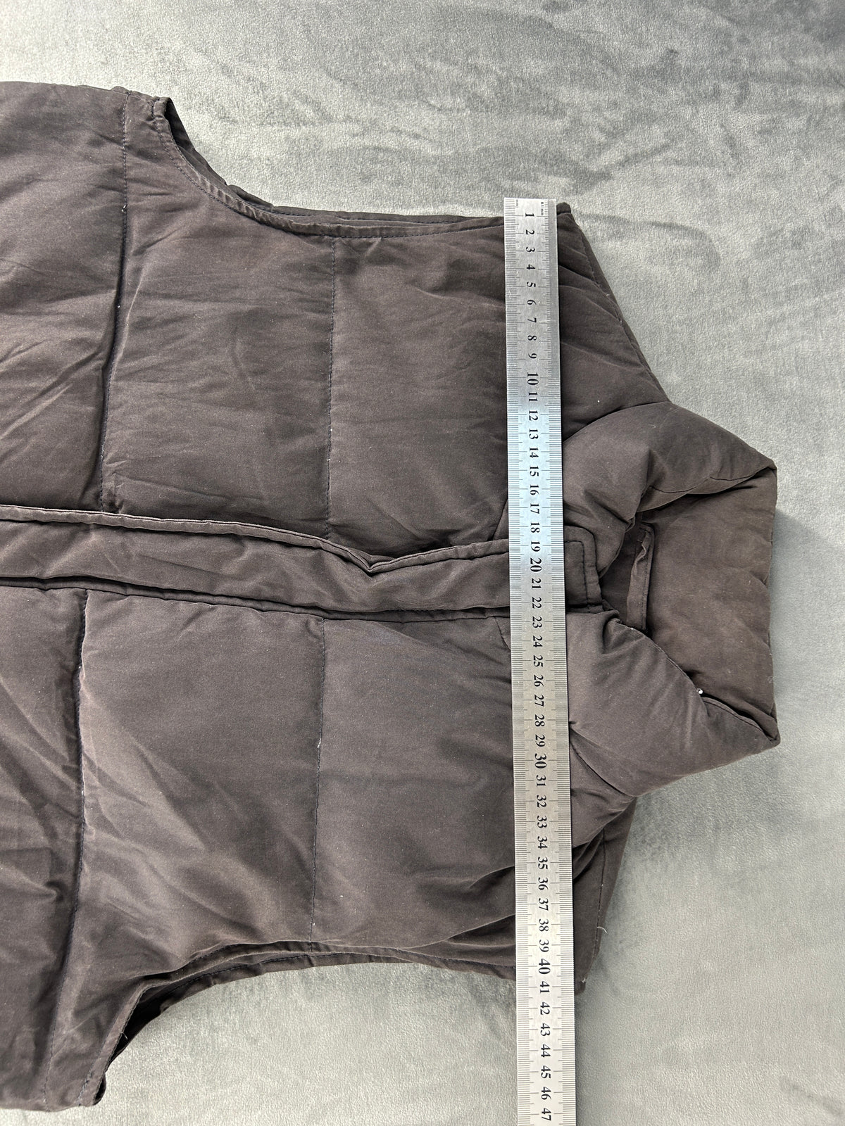 Gilet imbottito marrone Ciesse vintage – Uomo Taglia L