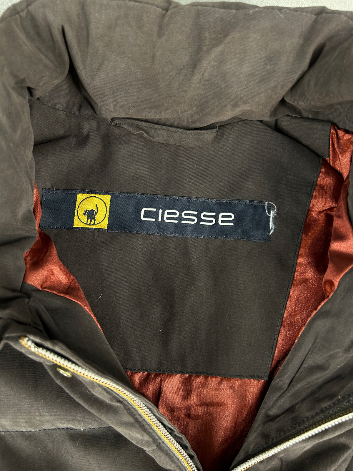 Gilet imbottito marrone Ciesse vintage – Uomo Taglia L