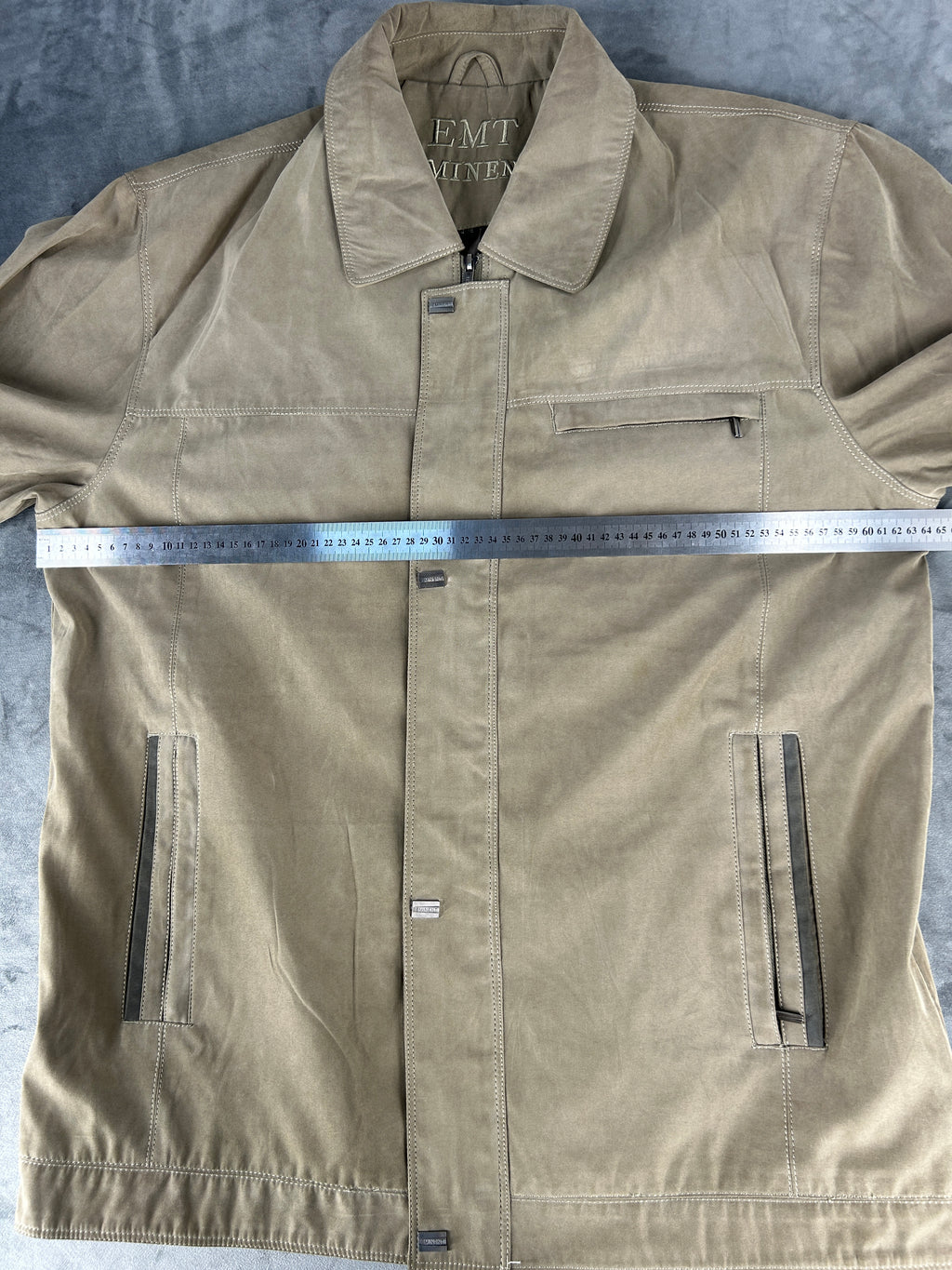 Giacca leggera beige Eminent vintage – Uomo Taglia L