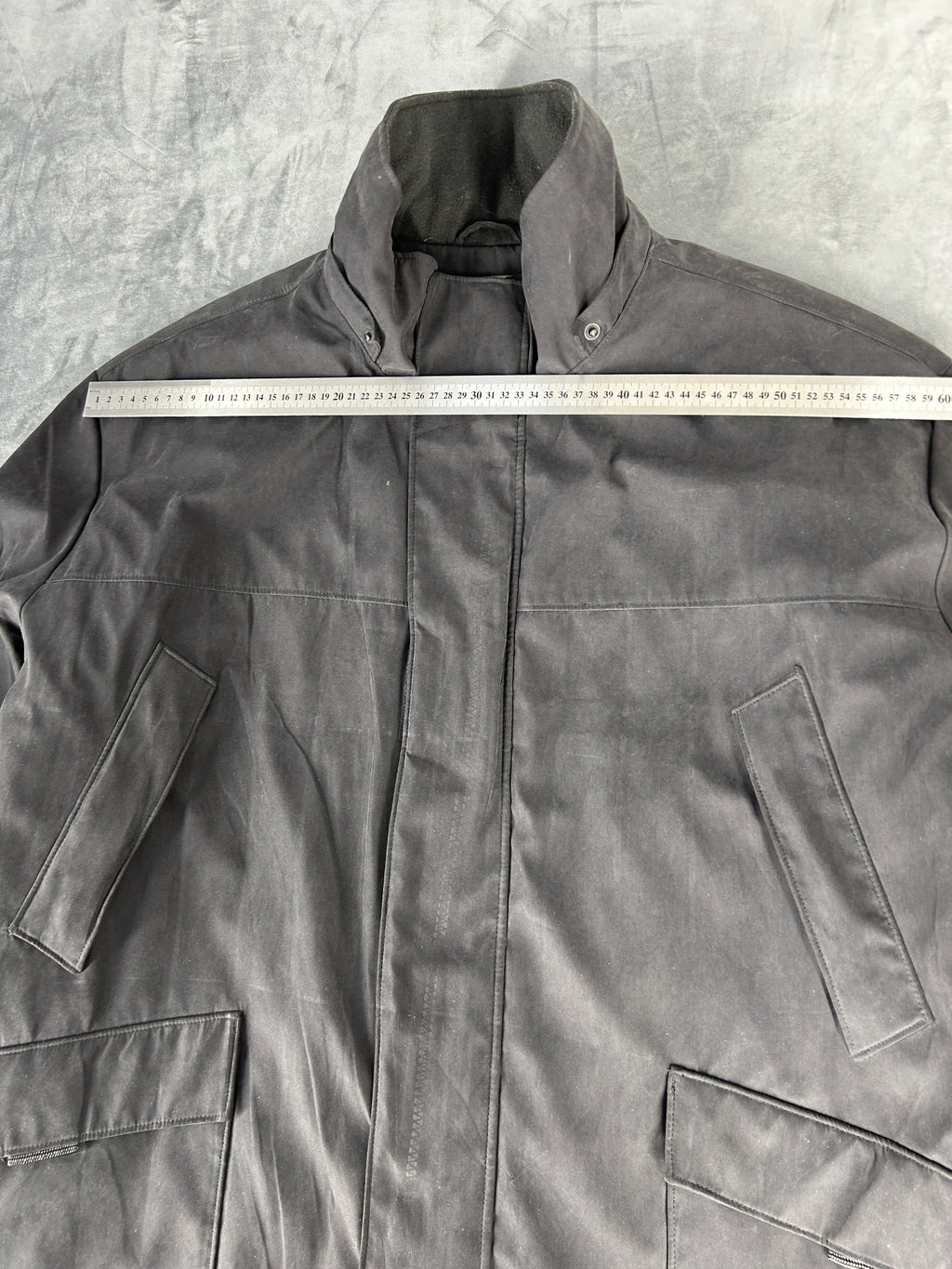 Soprabito imbottito nero Wampum vintage – Uomo Taglia XL