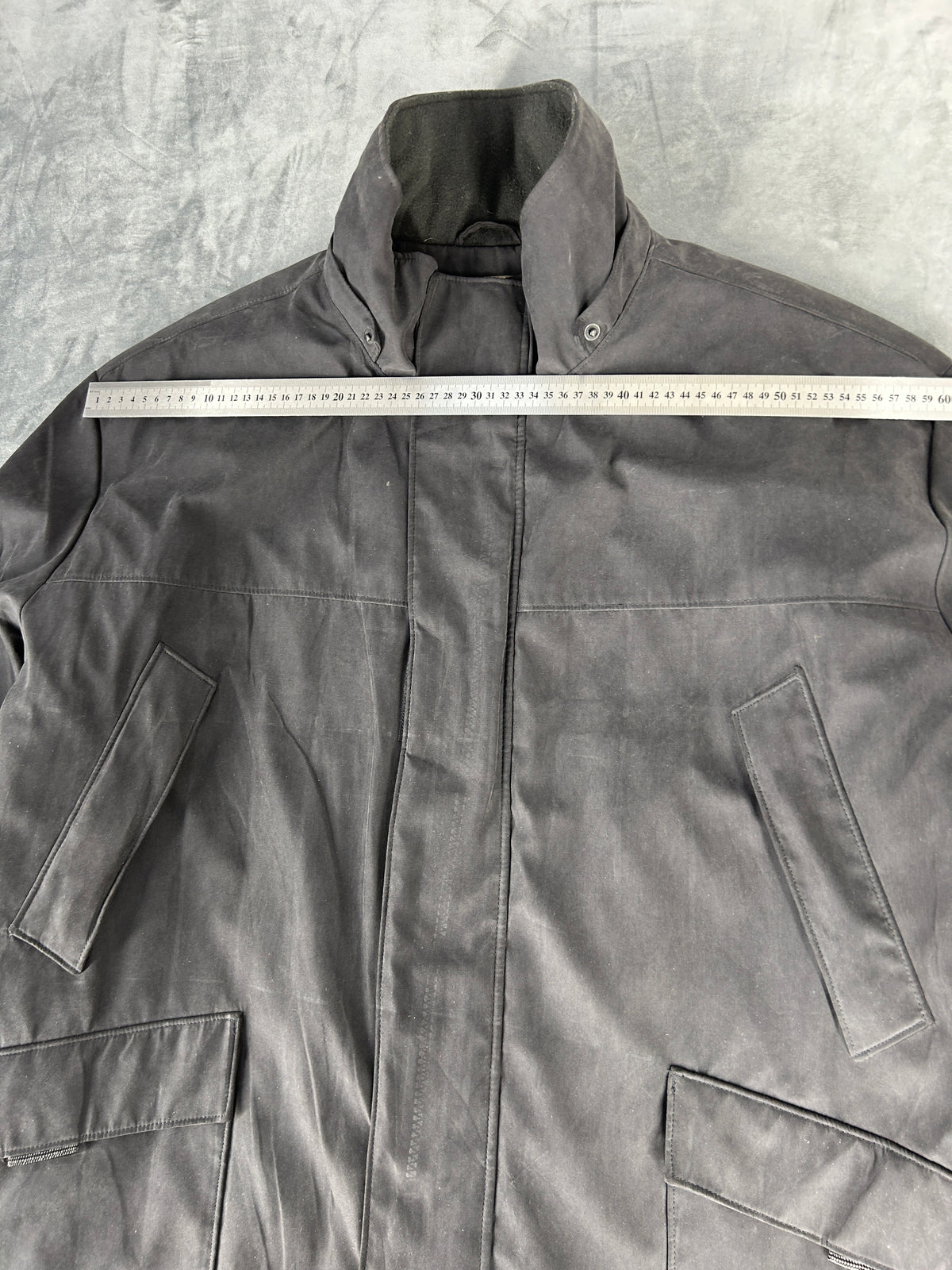 Soprabito imbottito nero Wampum vintage – Uomo Taglia XL