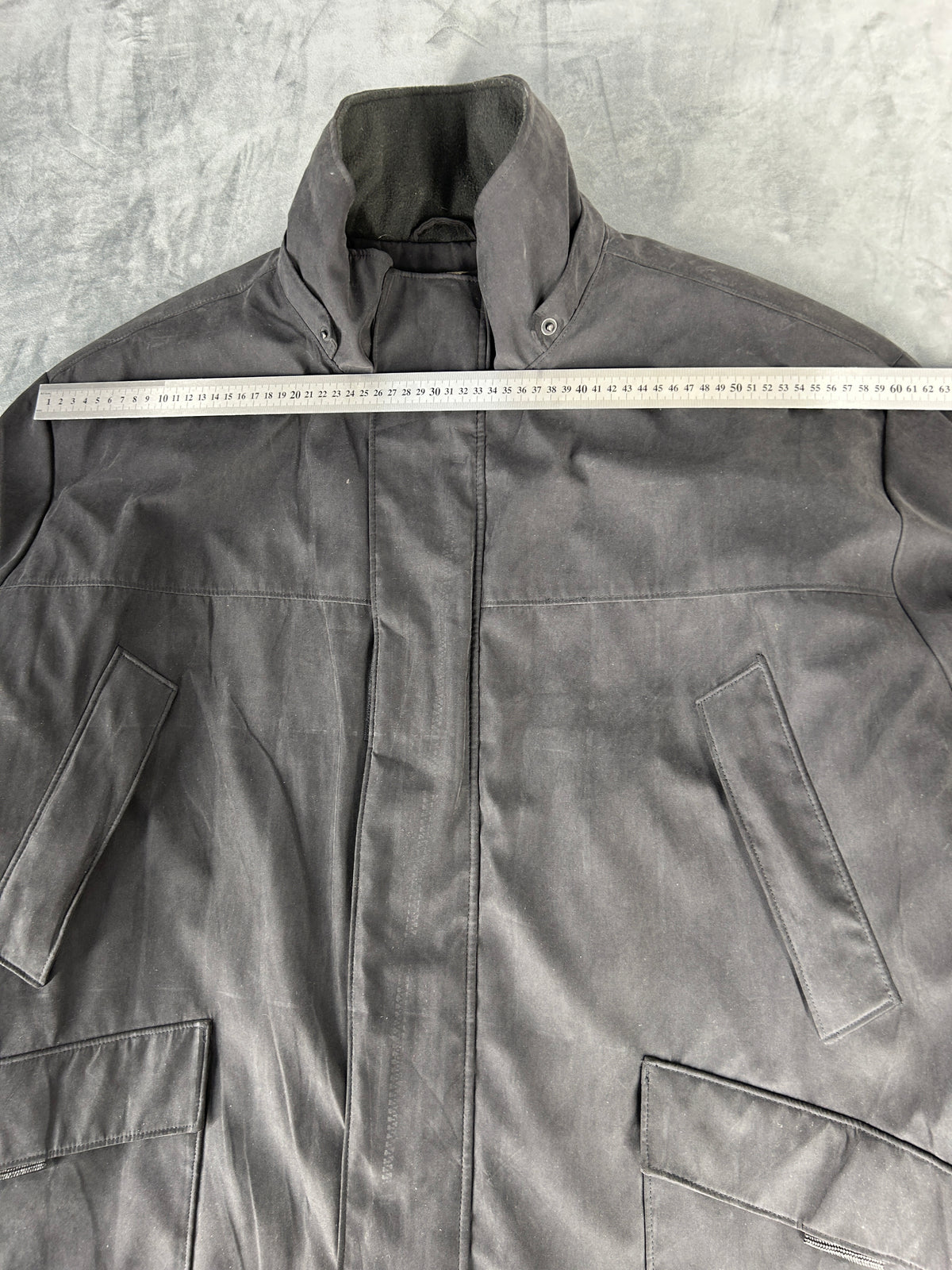Soprabito imbottito nero Wampum vintage – Uomo Taglia XL
