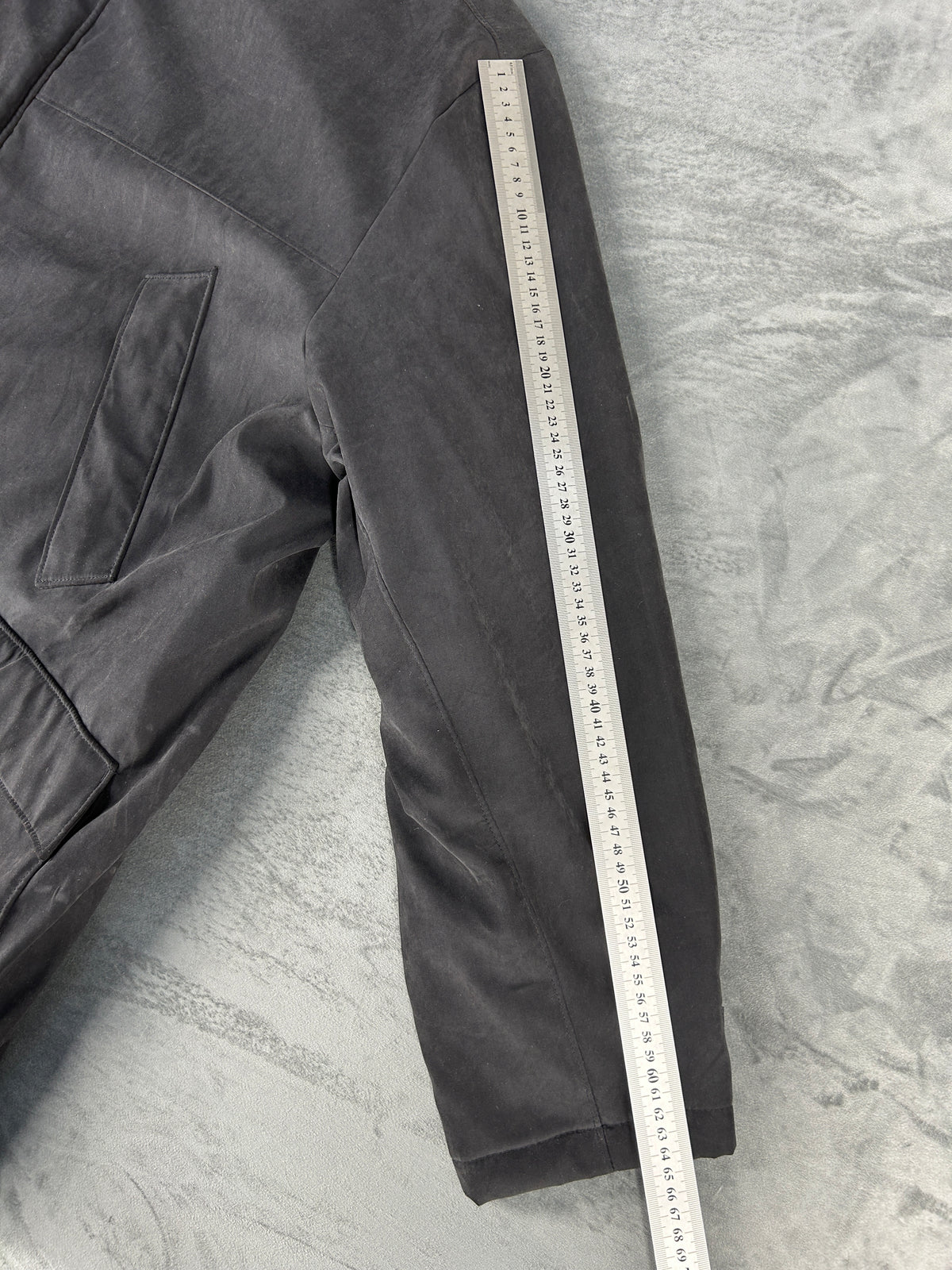 Soprabito imbottito nero Wampum vintage – Uomo Taglia XL
