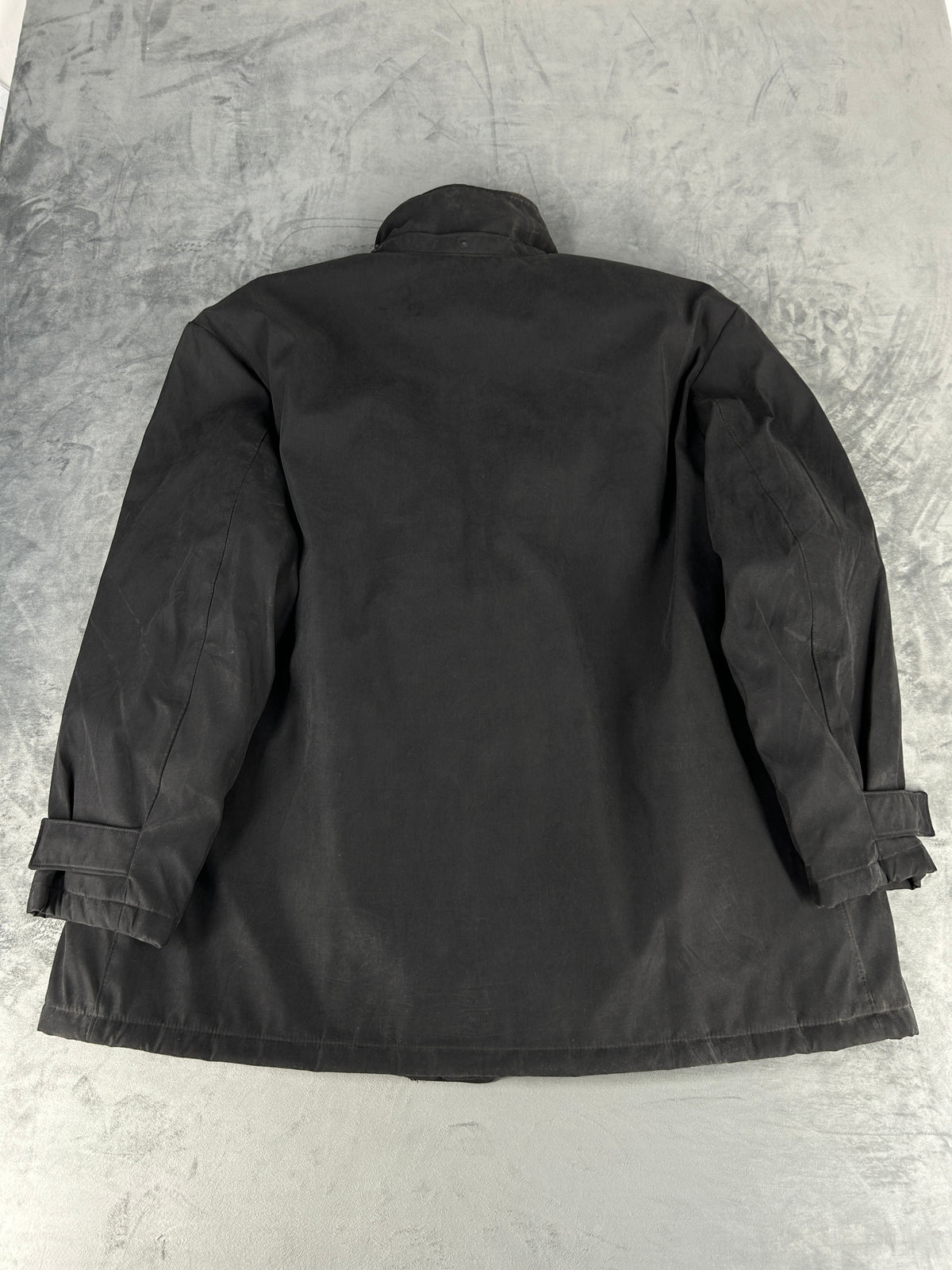 Soprabito imbottito nero Wampum vintage – Uomo Taglia XL
