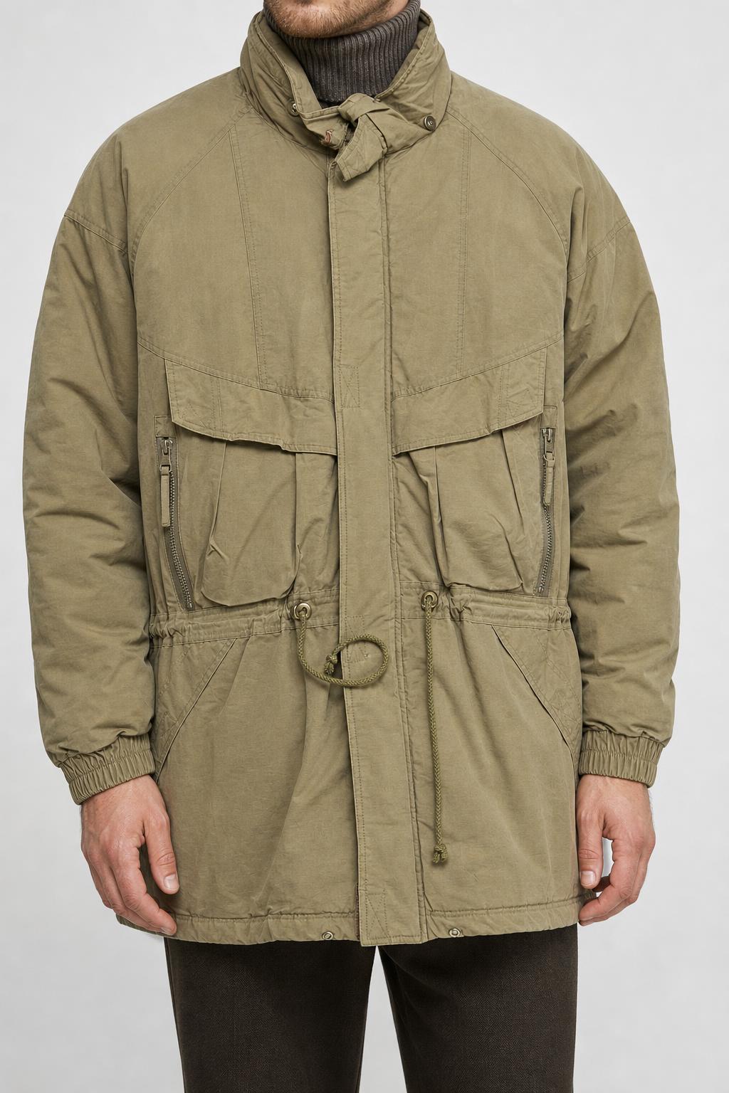 Parka beige James Dillon vintage – Uomo Taglia XL