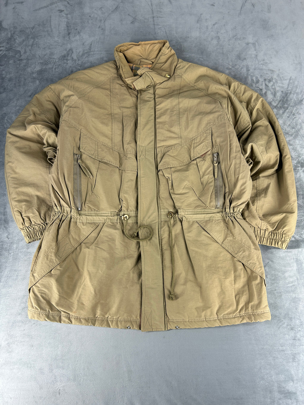 Parka beige James Dillon vintage – Uomo Taglia XL