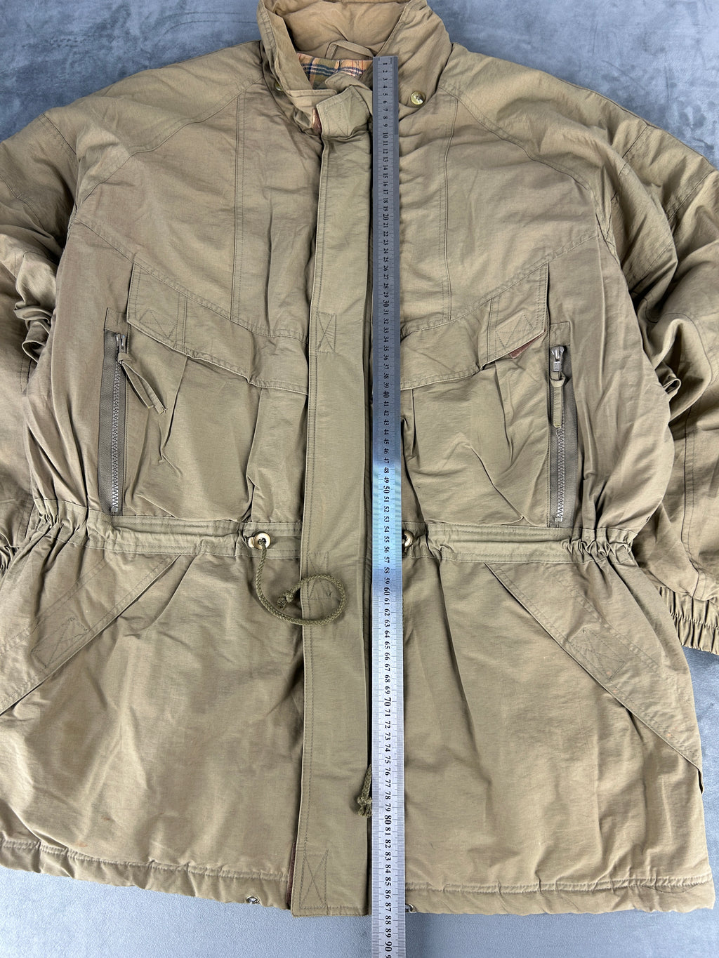 Parka beige James Dillon vintage – Uomo Taglia XL