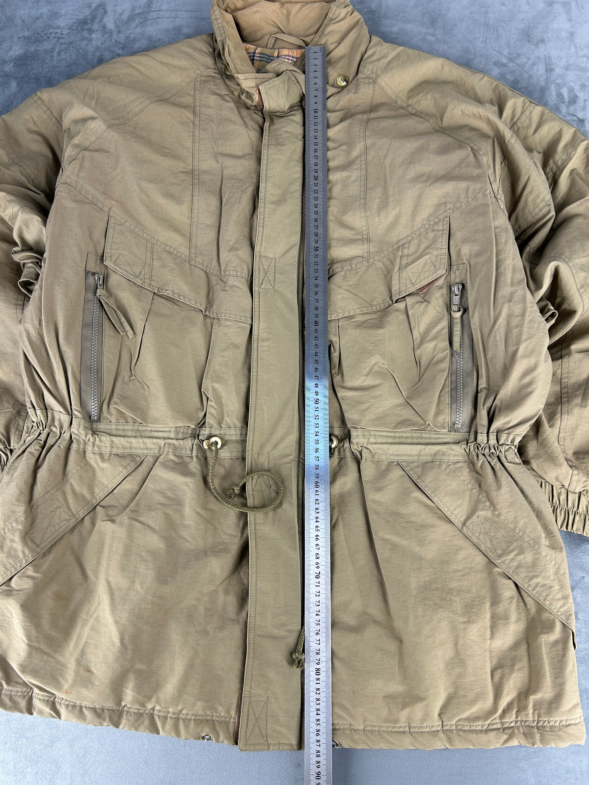 Parka beige James Dillon vintage – Uomo Taglia XL