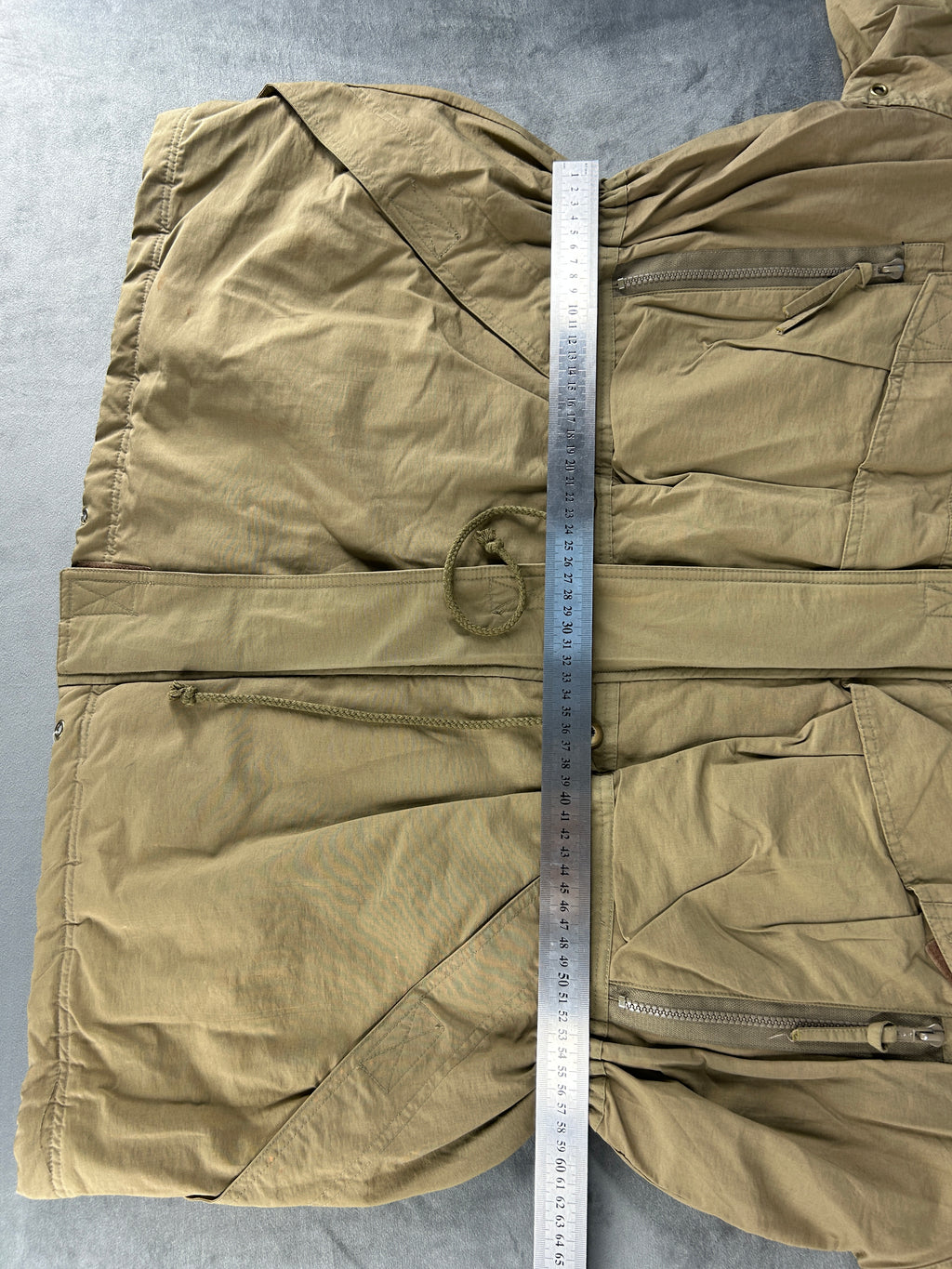 Parka beige James Dillon vintage – Uomo Taglia XL