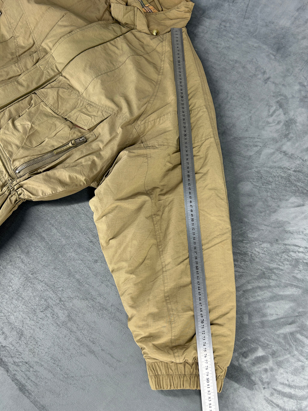 Parka beige James Dillon vintage – Uomo Taglia XL
