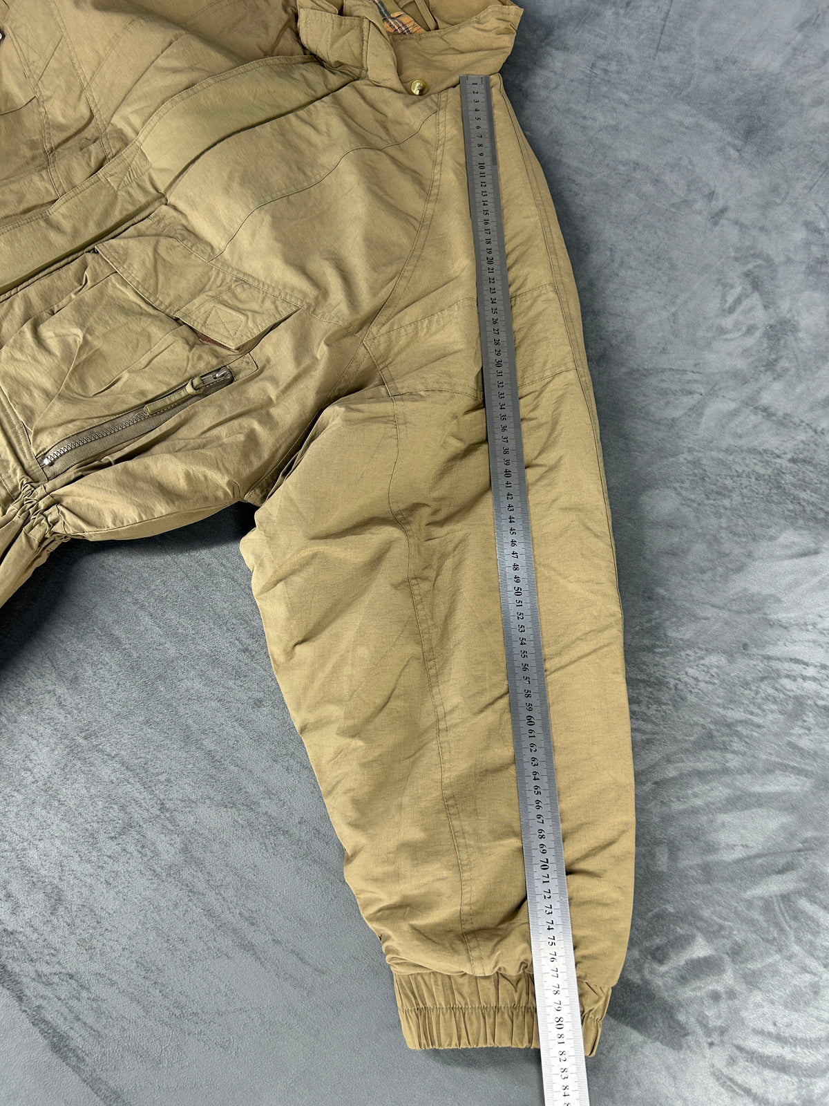 Parka beige James Dillon vintage – Uomo Taglia XL
