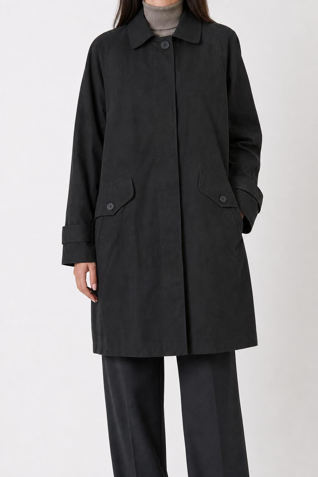 Soprabito nero Gallery vintage – Donna Taglia M