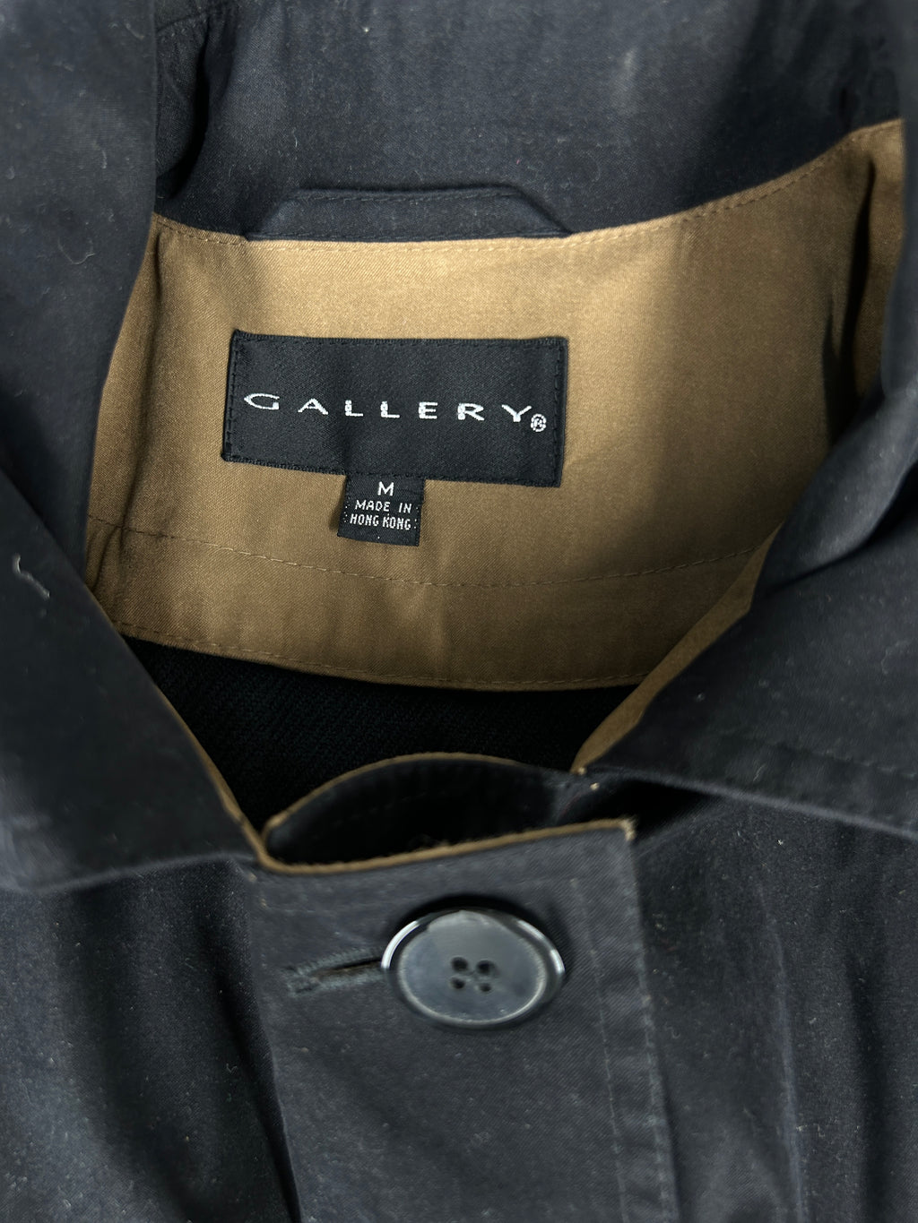 Soprabito nero Gallery vintage – Donna Taglia M