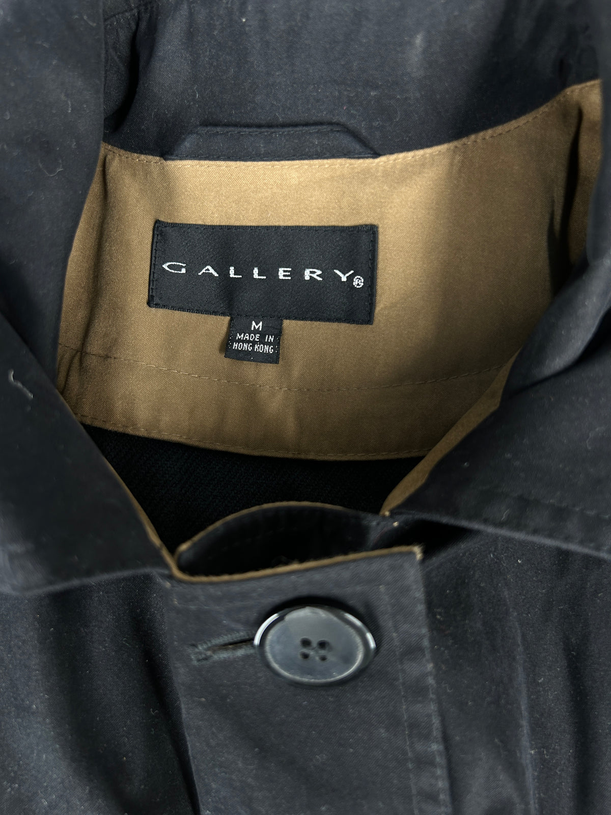 Soprabito nero Gallery vintage – Donna Taglia M