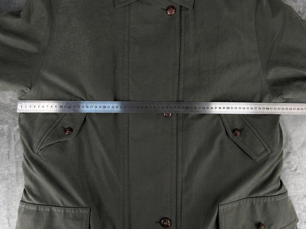 Soprabito verde militare Laura Lebek vintage – Donna Taglia XL