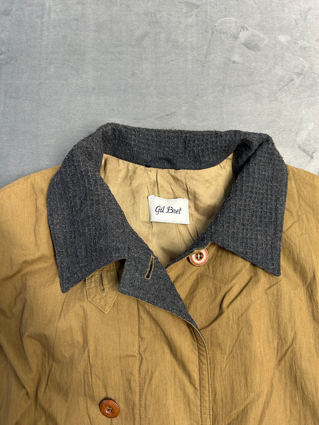 Soprabito lungo cammello Gil Bret vintage – Donna Taglia XL (IT 50)