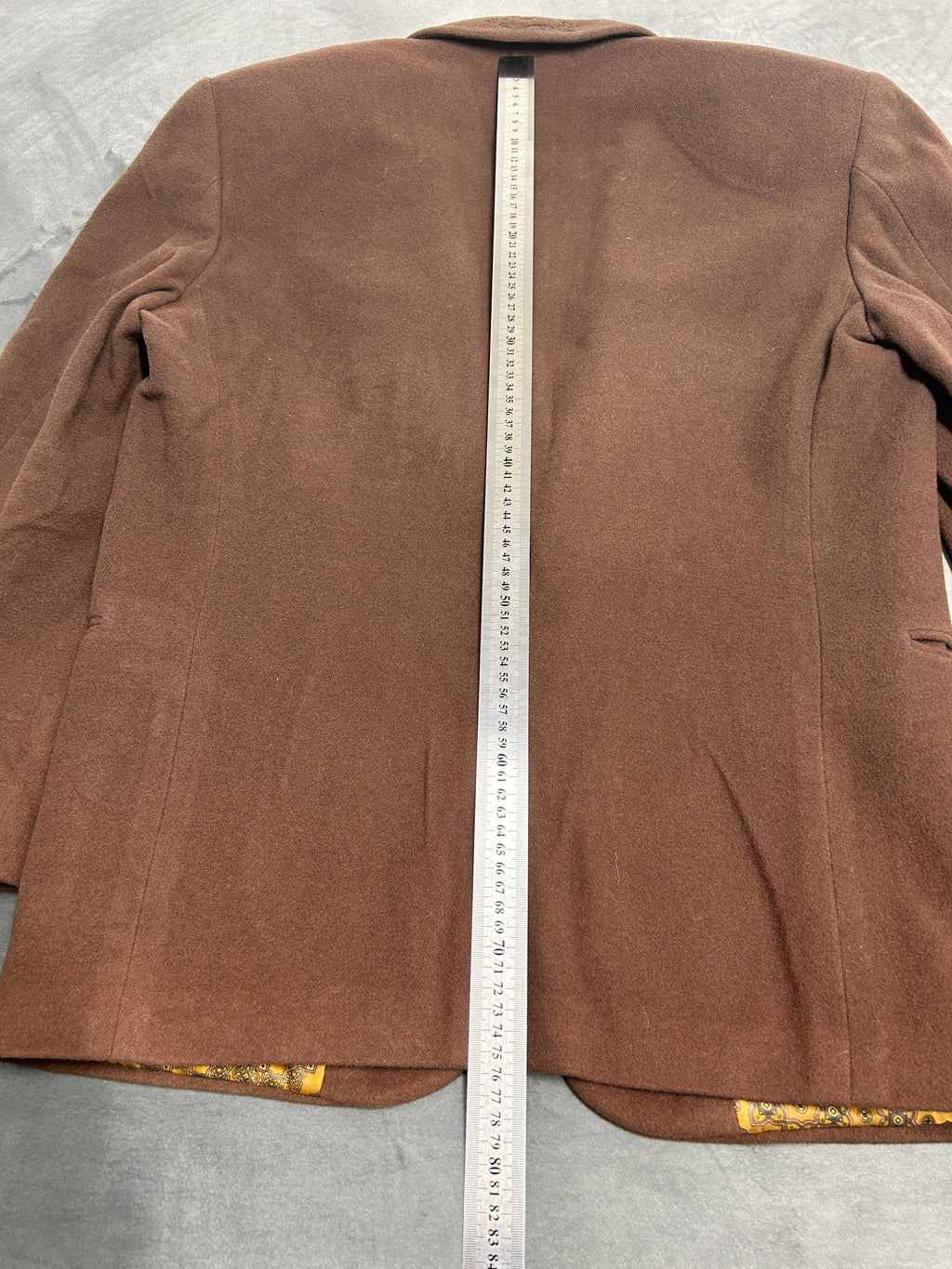 Blazer marrone Proibido in lana vintage – Uomo Taglia M (IT 48)