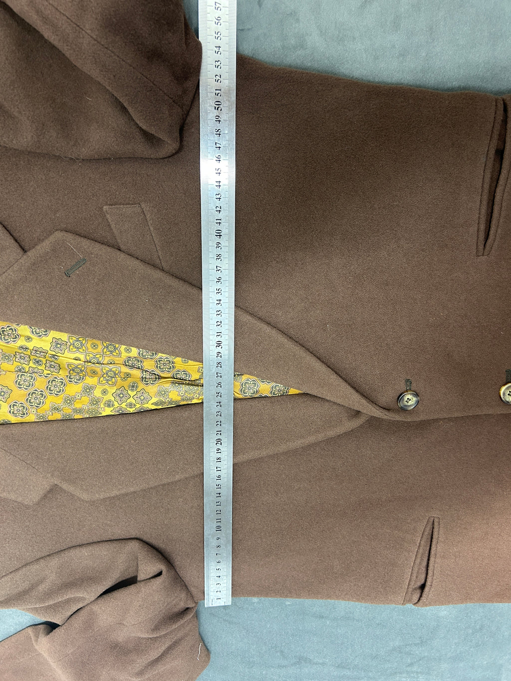 Blazer marrone Proibido in lana vintage – Uomo Taglia M (IT 48)