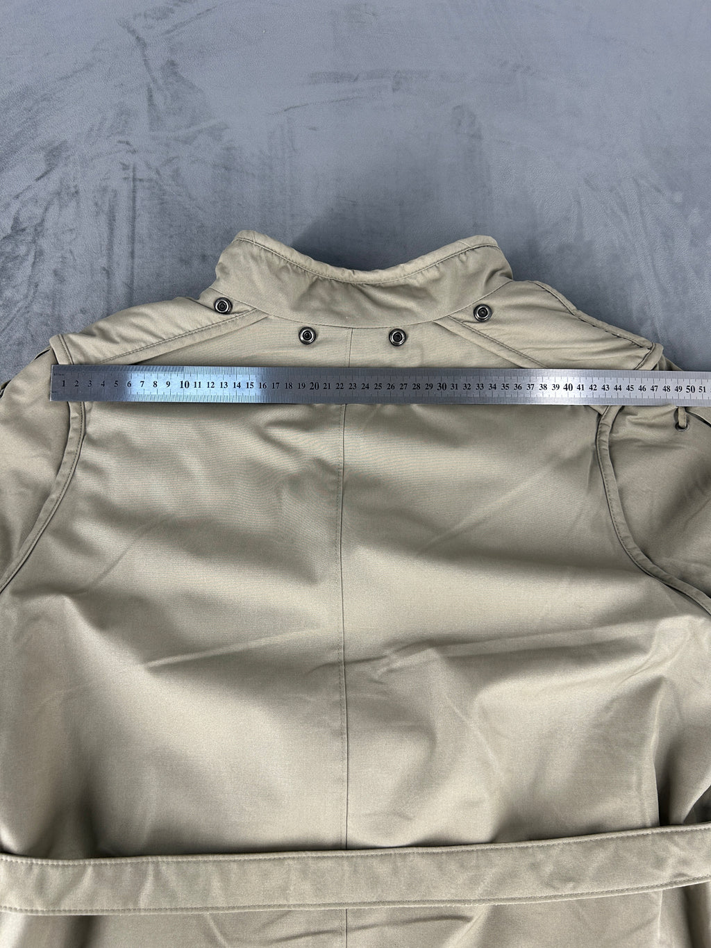 Soprabito verde militare collo in sherpa vintage – Donna Taglia L
