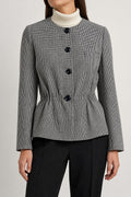 Blazer pied-de-poule Rosanna Manzoni in lana vintage – Donna Taglia L (IT 44)
