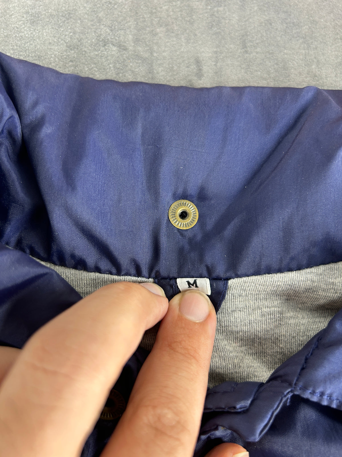 Coach jacket blu navy St. Francis Club vintage – Uomo Taglia L