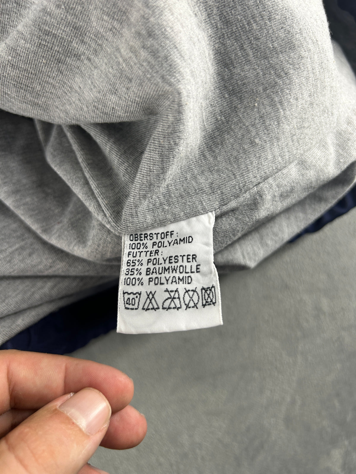 Coach jacket blu navy St. Francis Club vintage – Uomo Taglia L