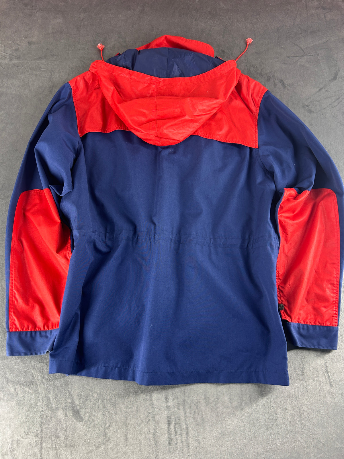Giacca a vento Dolomite blu e rosso vintage – Uomo Taglia L