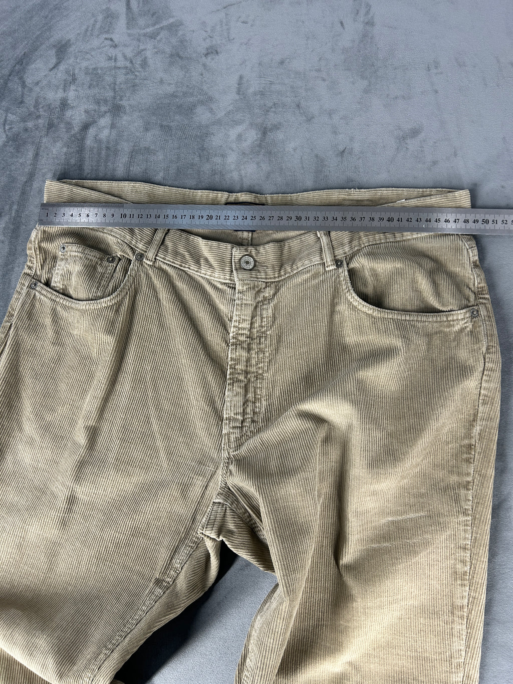 Pantaloni velluto a coste Woolrich beige – Uomo Taglia L (IT 40)