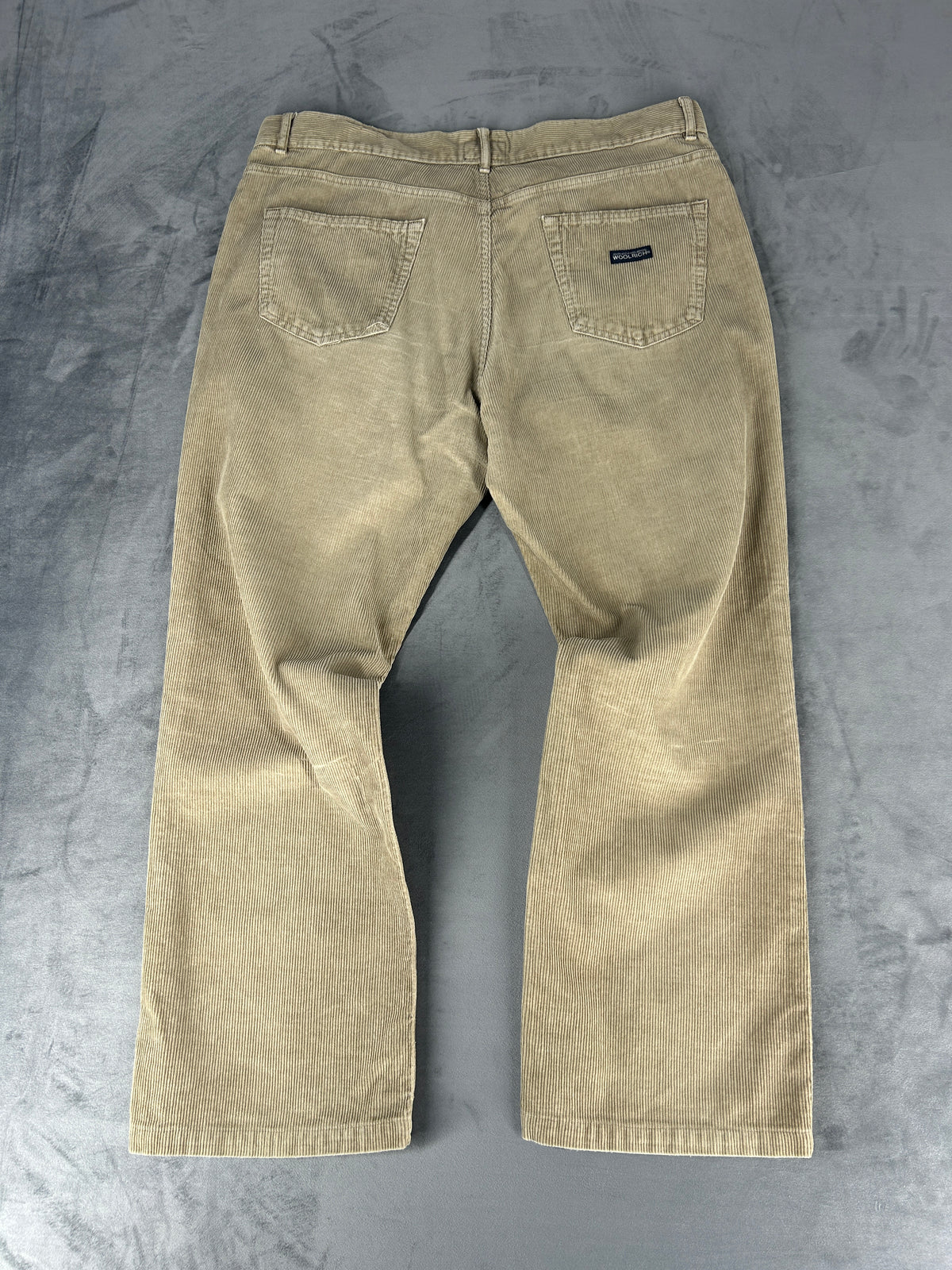 Pantaloni velluto a coste Woolrich beige – Uomo Taglia L (IT 40)