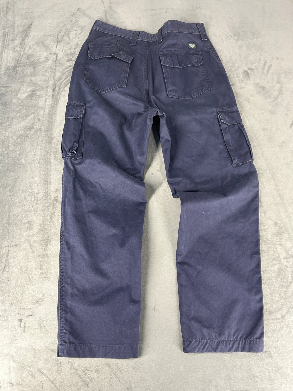 Pantaloni chino Dockers blu navy – Uomo Taglia XXL (W38 L32)