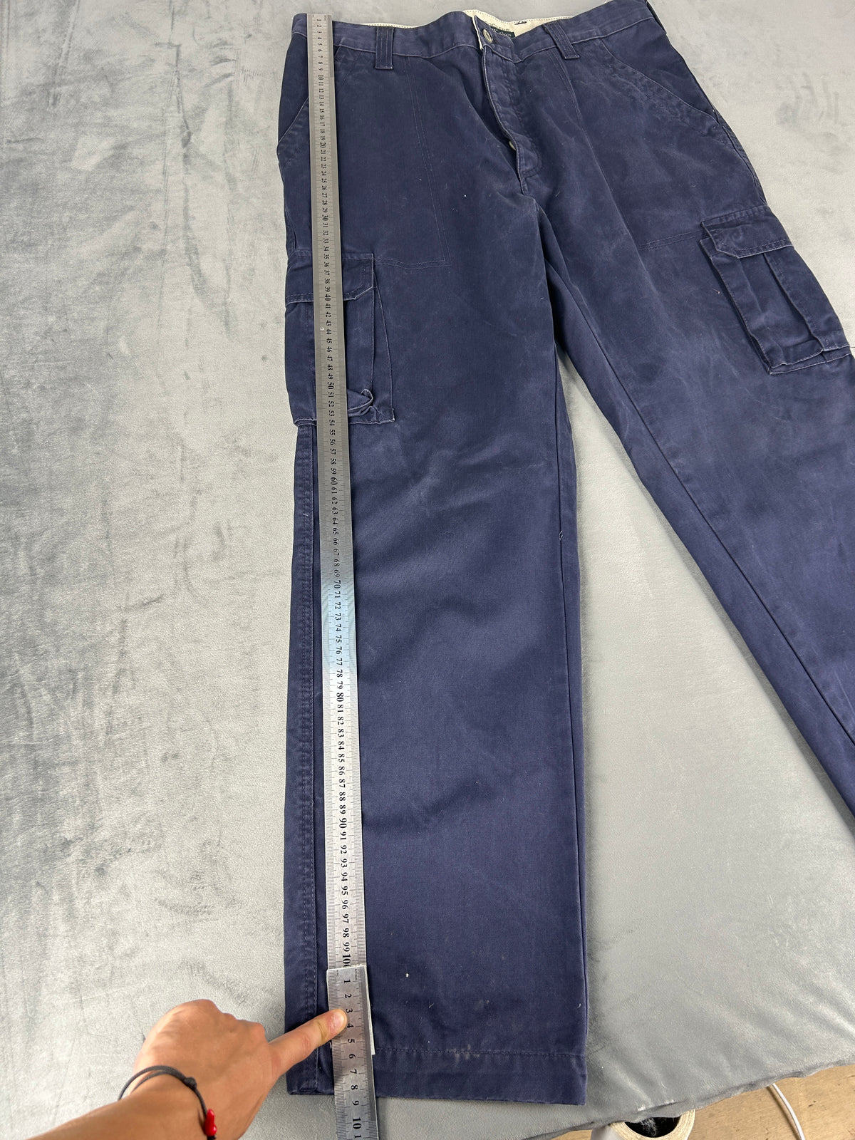 Pantaloni chino Dockers blu navy – Uomo Taglia XXL (W38 L32)