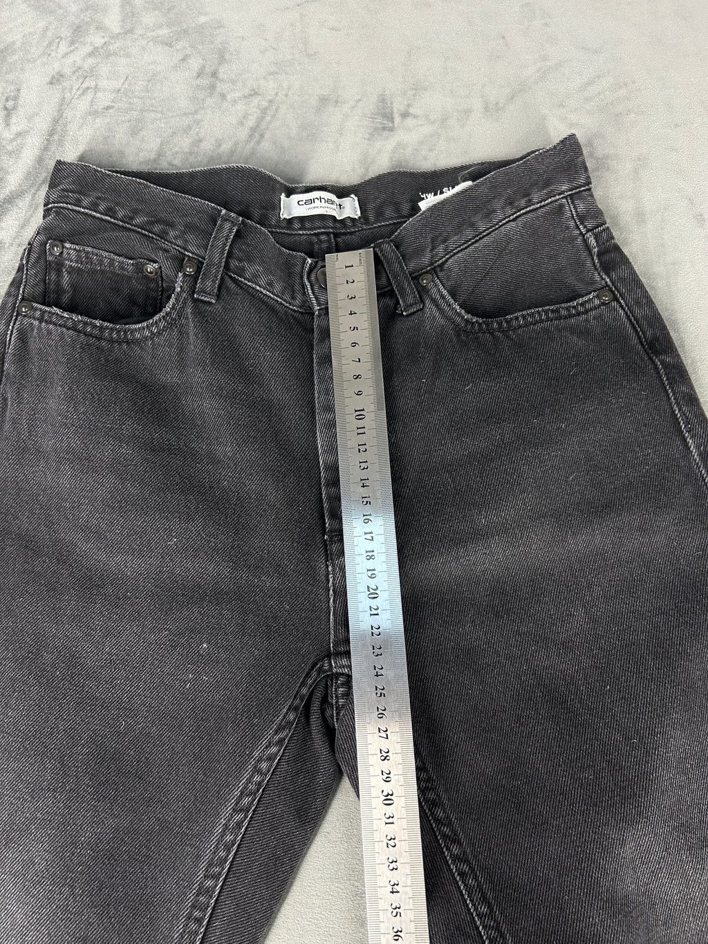 Pantaloni velluto a coste Carhartt WIP grigio scuro – Uomo Taglia L