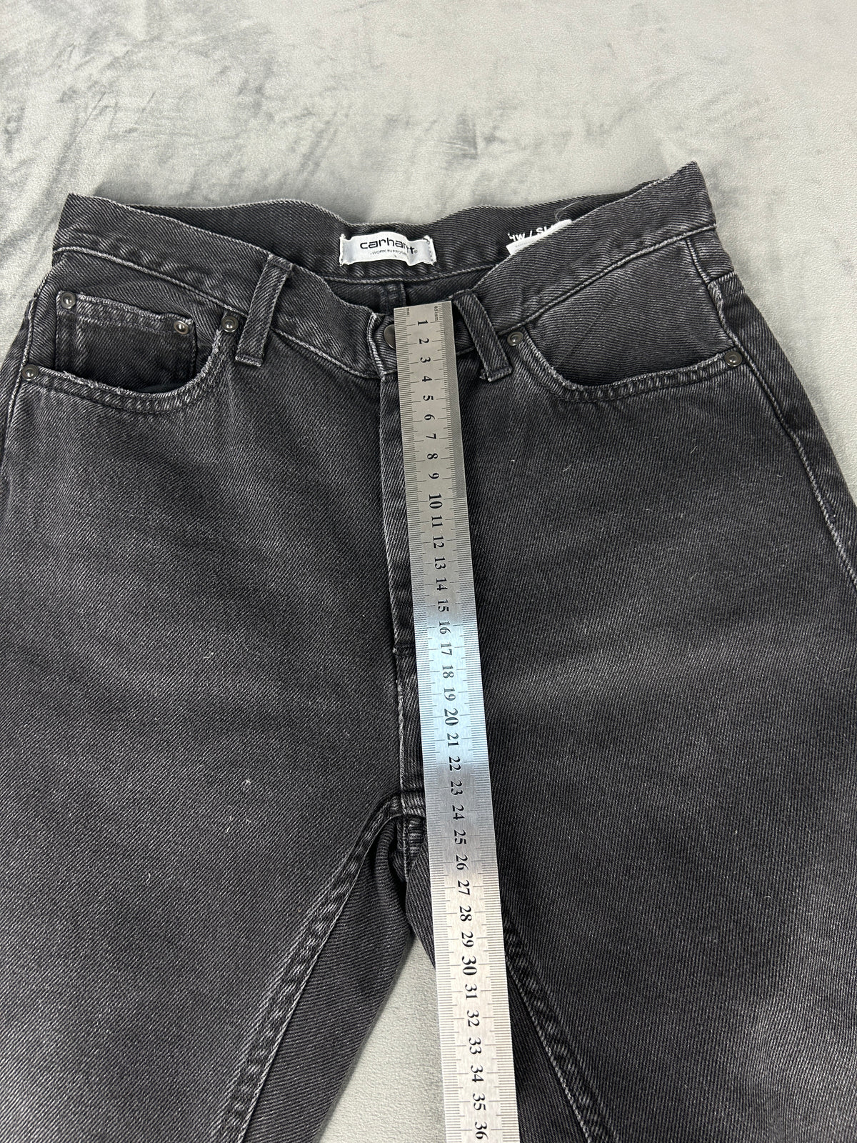 Pantaloni velluto a coste Carhartt WIP grigio scuro – Uomo Taglia L