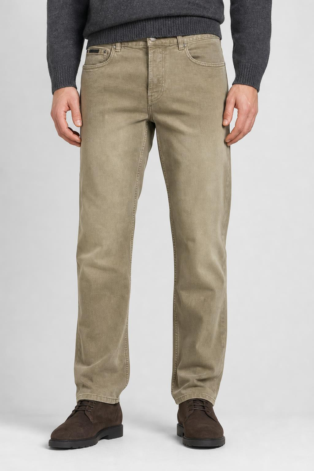 Pantaloni Calvin Klein Jeans beige – Uomo Taglia XL (W34 L34)