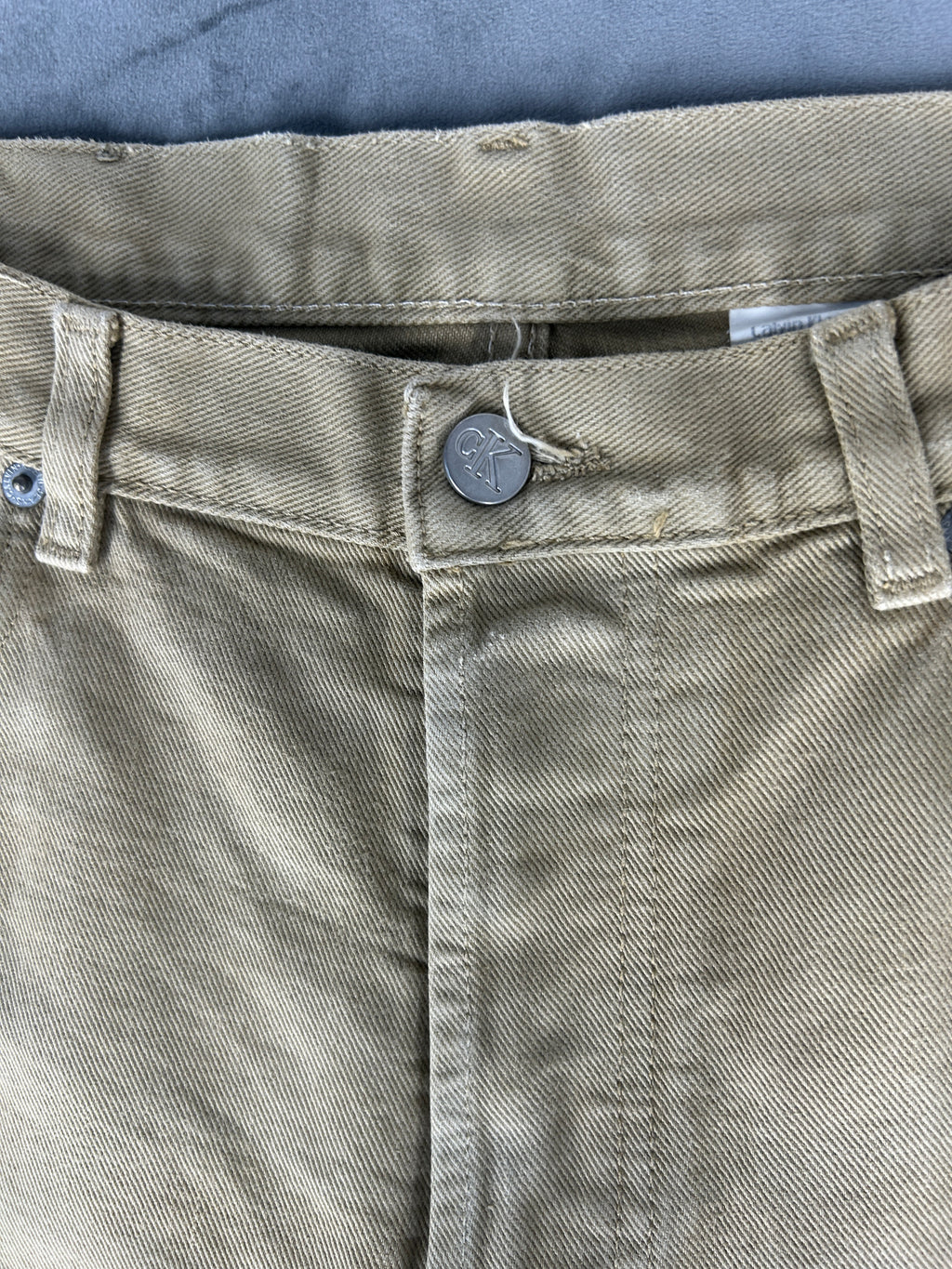 Pantaloni Calvin Klein Jeans beige – Uomo Taglia XL (W34 L34)