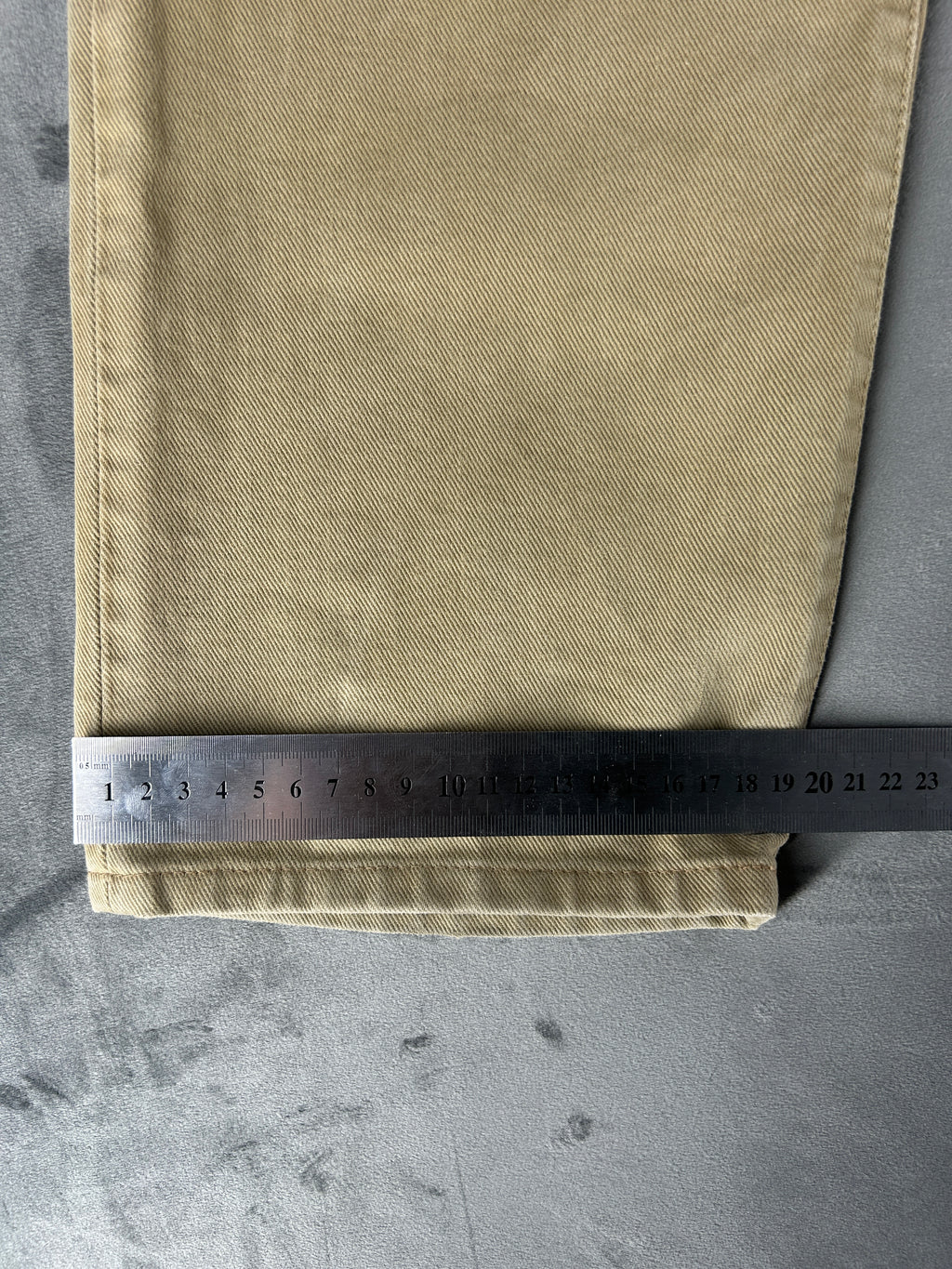 Pantaloni Calvin Klein Jeans beige – Uomo Taglia XL (W34 L34)